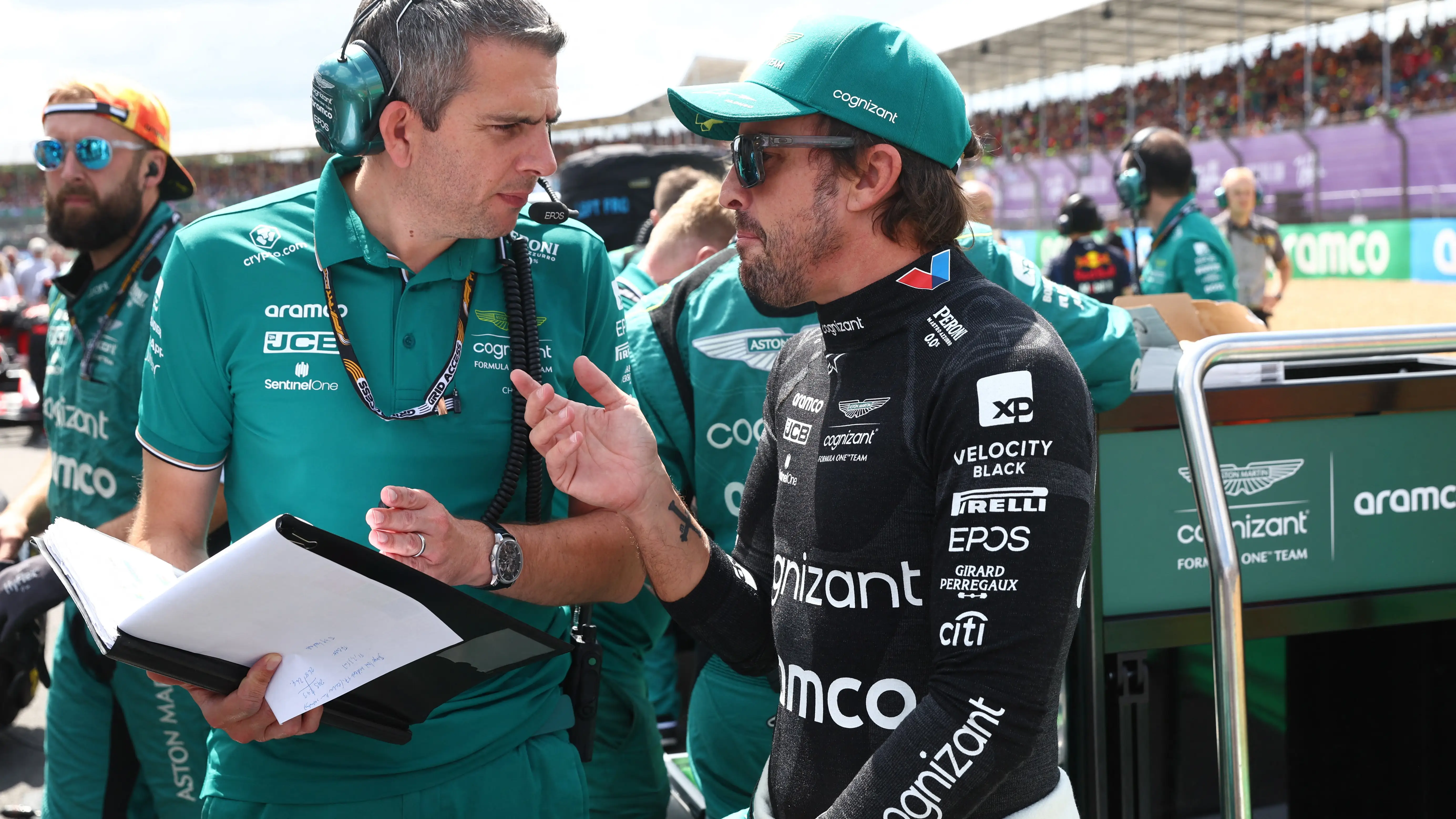 Fernando Alonso, en Silverstone
