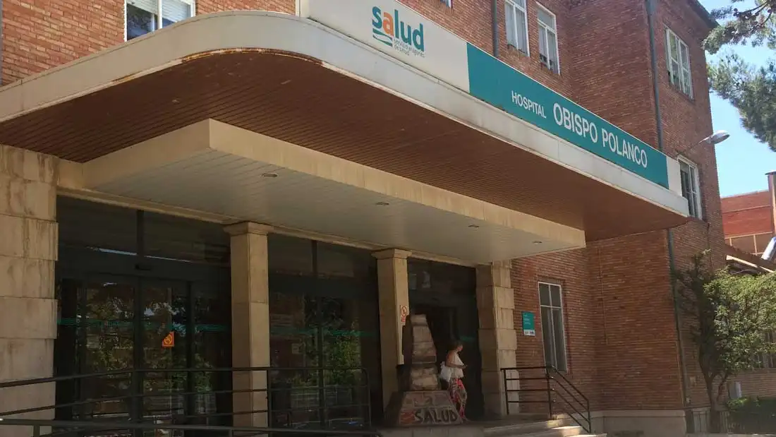 Entrada del hospital Obispo Polanco, Teruel Entrada del hospital Obispo Polanco, Teruel