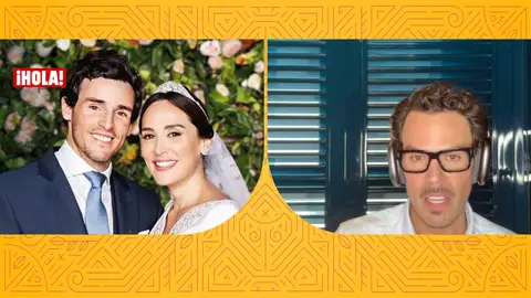 Juan Avellaneda opina sobre el vestido de boda de Tamara Falcó: "No se parecía a ningún otro" Juan Avellaneda opina sobre el vestido de boda de Tamara Falcó: "No se parecía a ningún otro"