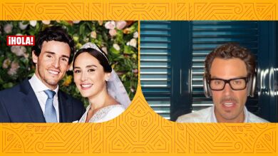 Juan Avellaneda opina sobre el vestido de boda de Tamara Falcó: 