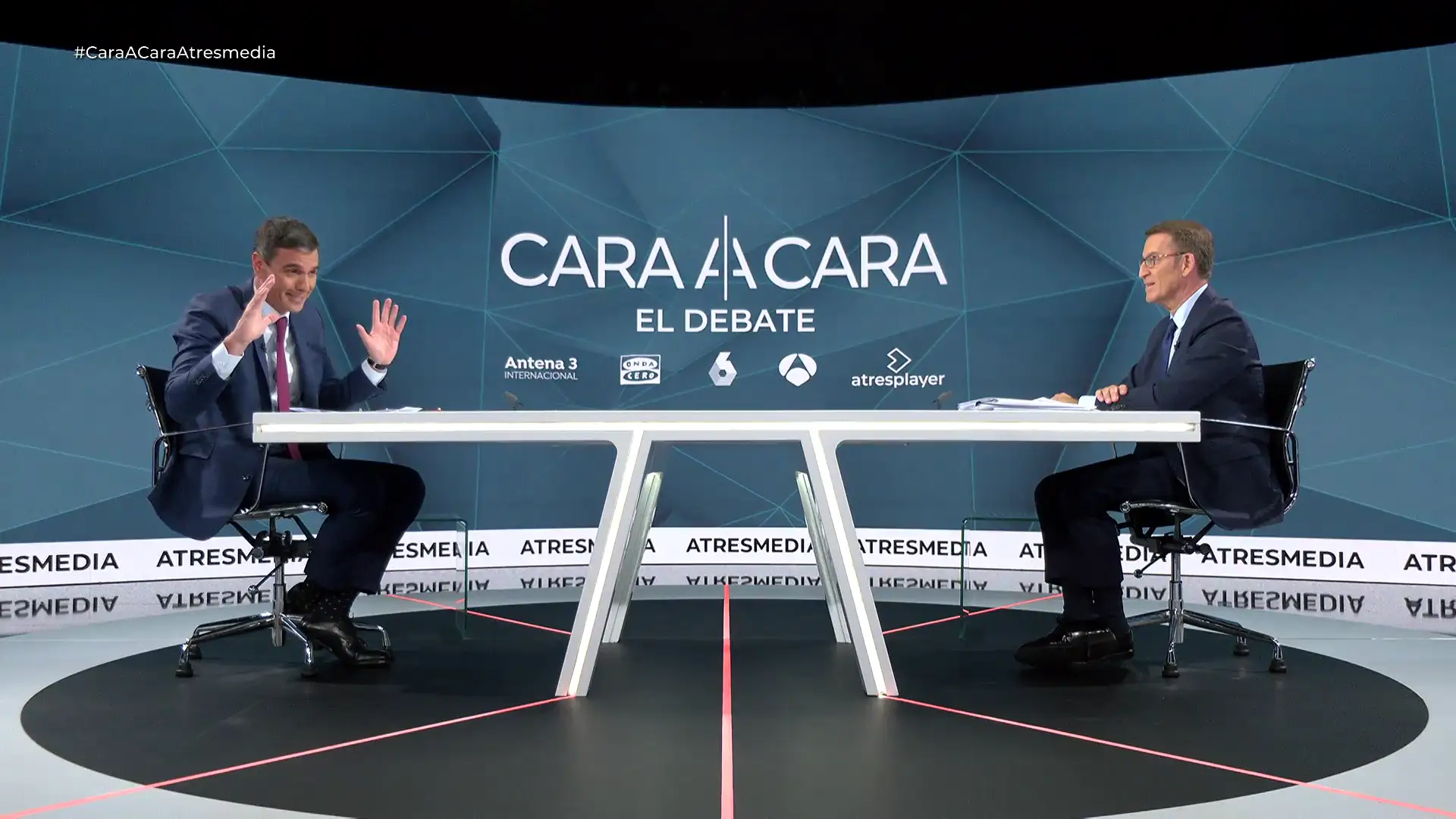 Pedro Sánchez y Alberto Núñez Feijóo Pedro Sánchez y Alberto Núñez Feijóo