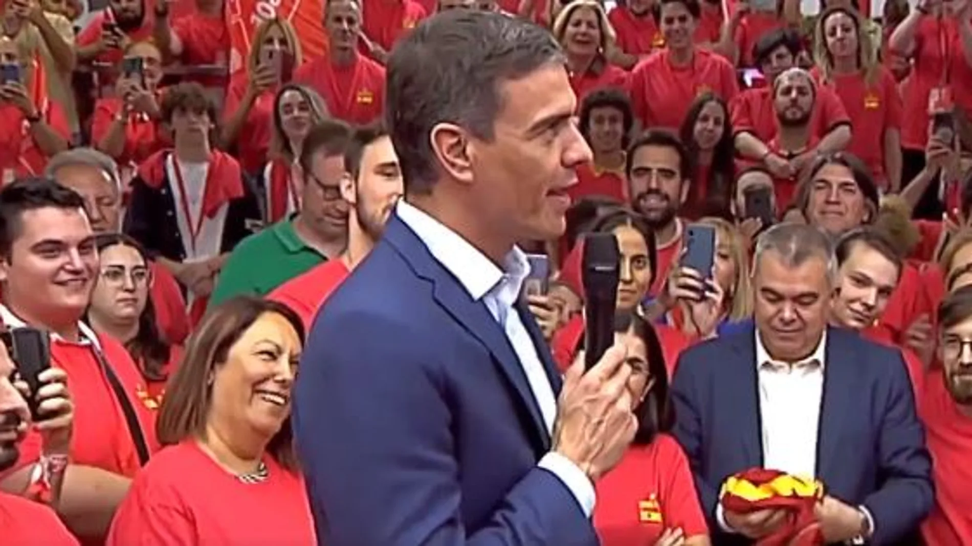 Pedro Sánchez en Ferraz Pedro Sánchez en Ferraz