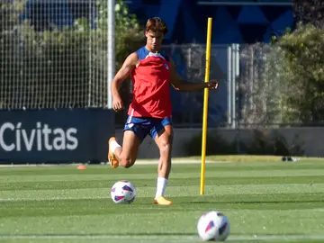 Joao Félix, en la pretemporada del Atlético de Madrid Joao Félix, en la pretemporada del Atlético de Madrid