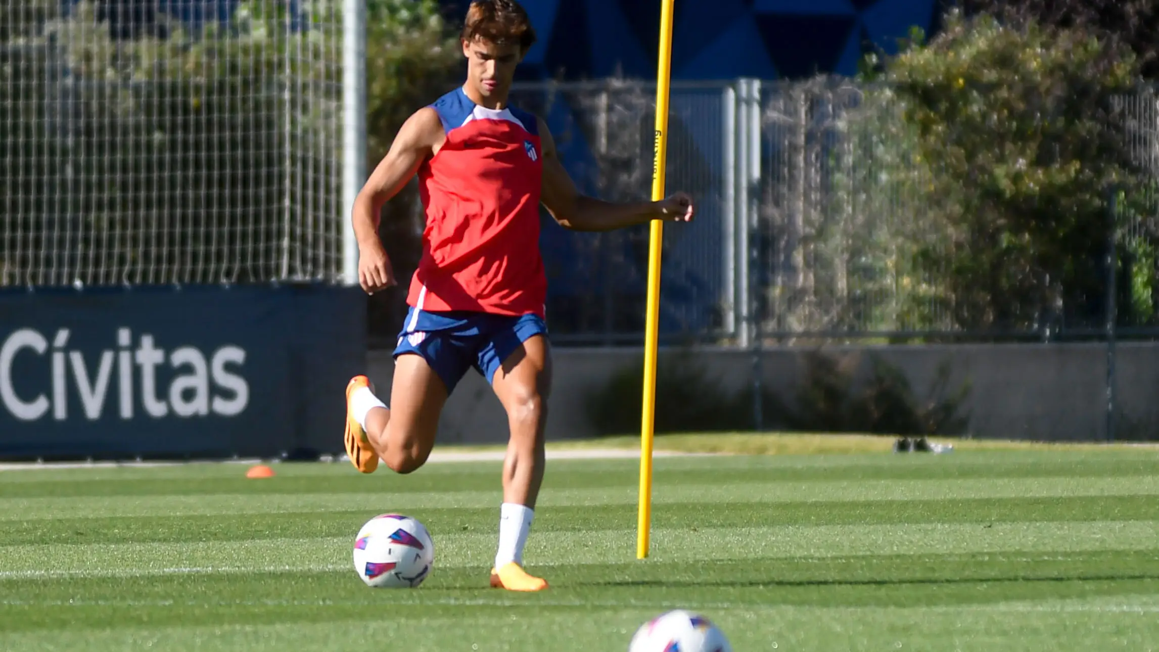 Joao Félix, en la pretemporada del Atlético de Madrid Joao Félix, en la pretemporada del Atlético de Madrid