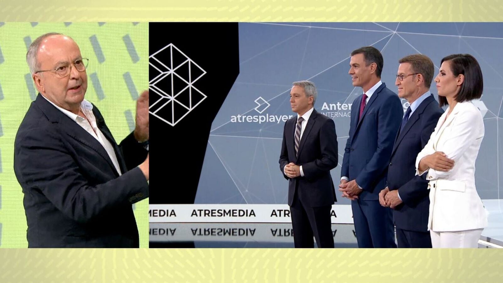 Un experto en comunicación no verbal analiza el cara a cara: 