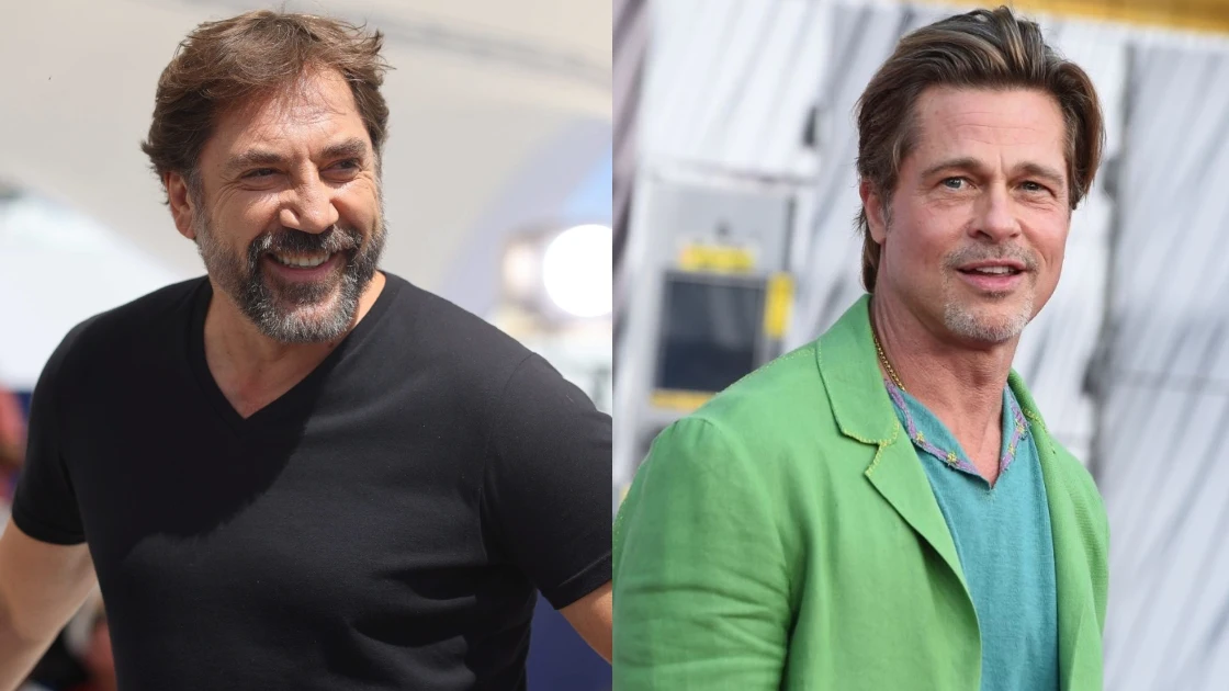 Javier Bardem y Brad Pitt Javier Bardem y Brad Pitt
