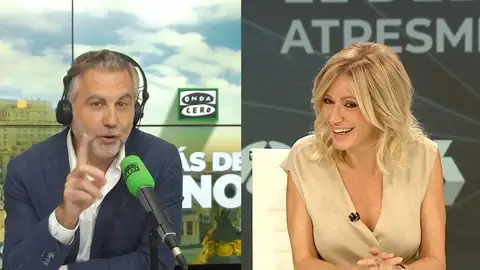 Carlos Alsina en Espejo Público. Carlos Alsina en Espejo Público.