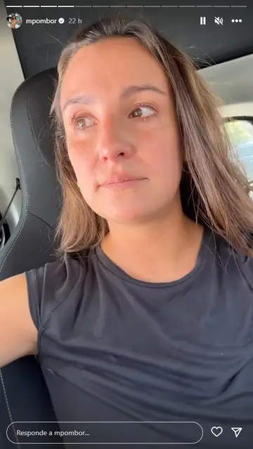 Marta Pombo llora por las críticas recibidas Marta Pombo llora por las críticas recibidas