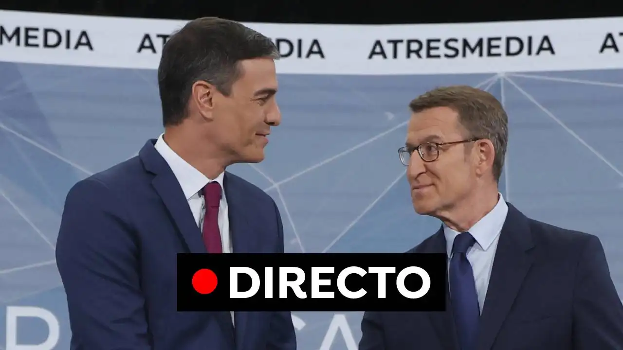 titu del minuto: El debate entre Sánchez y Feijóo marca la campaña electoral: reacciones, ganador y últimas noticias, en directo titu del minuto: El debate entre Sánchez y Feijóo marca la campaña electoral: reacciones, ganador y últimas noticias, en directo