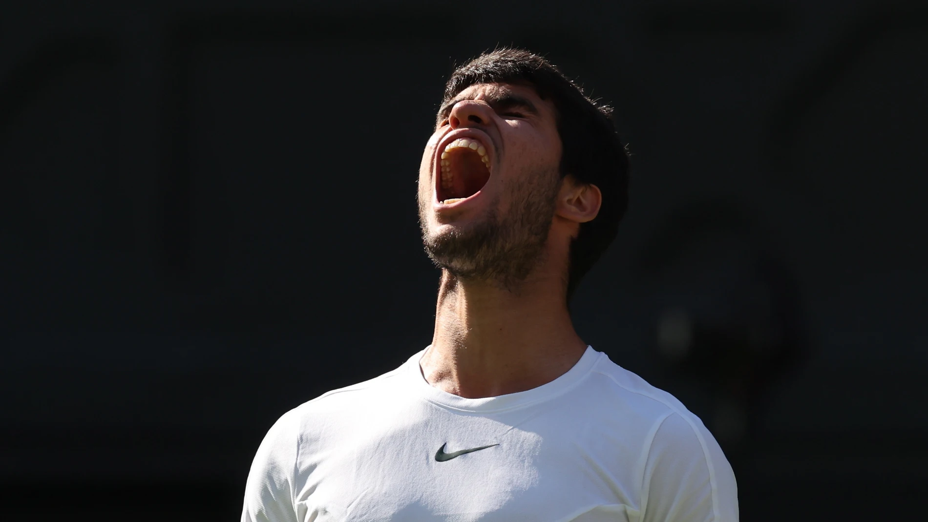 Carlos Alcaraz, tras su pase a semifinales de Wimbledon