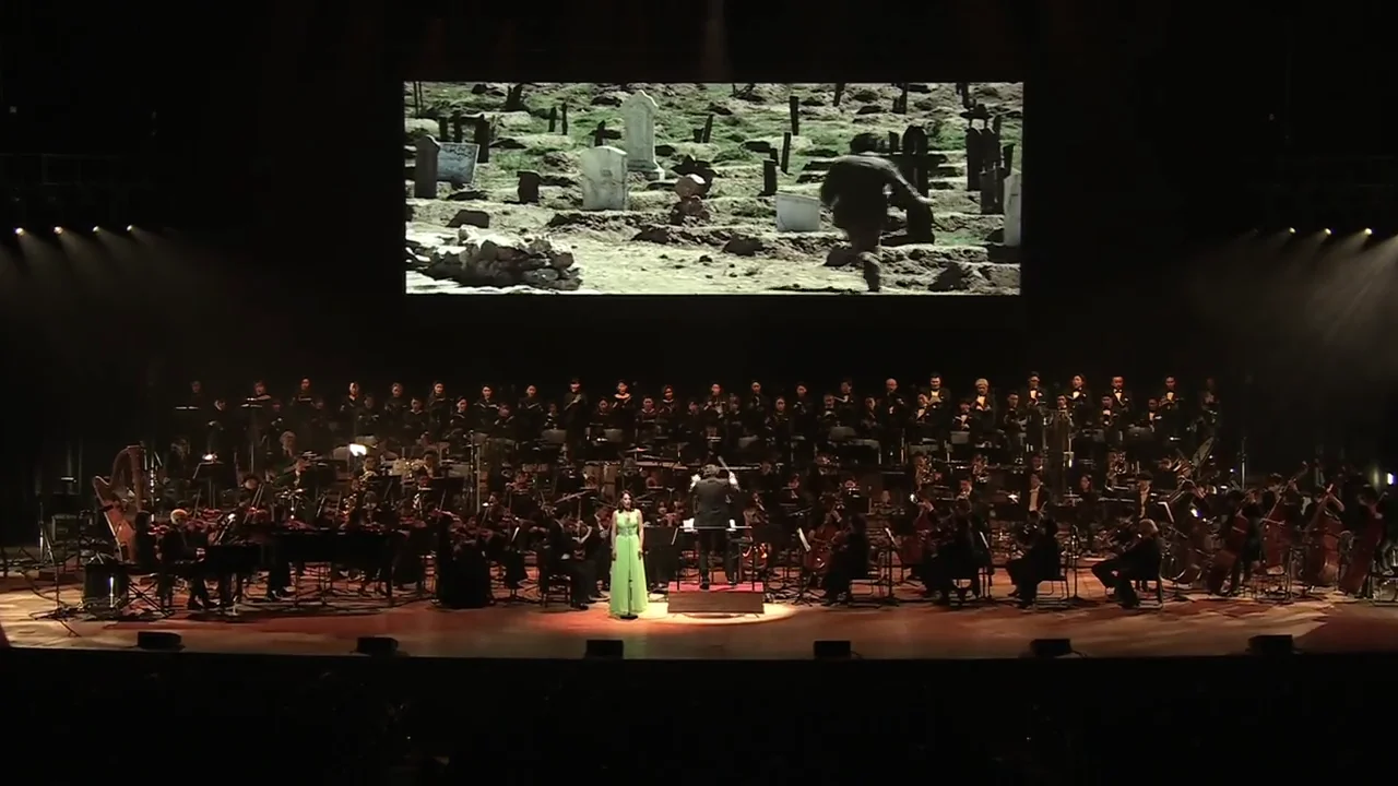 El tributo homenaje dirigido por su hijo, Andrea Morricone