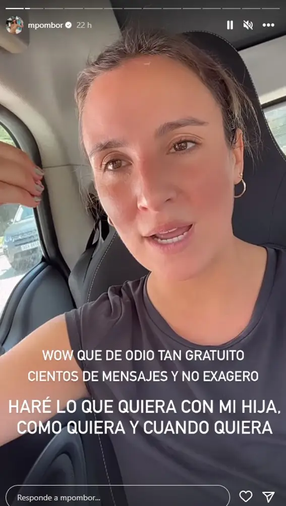 Marta Pombo responde a las críticas que ha recibido