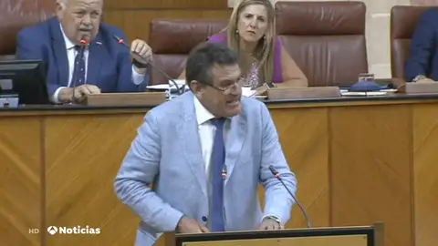 Rafael Segovia en el parlamento andaluz Rafael Segovia en el parlamento andaluz