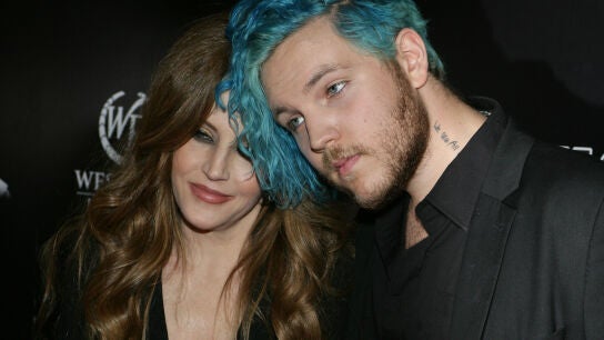 Lisa Marie Presley y su hijo Benjamin Keough