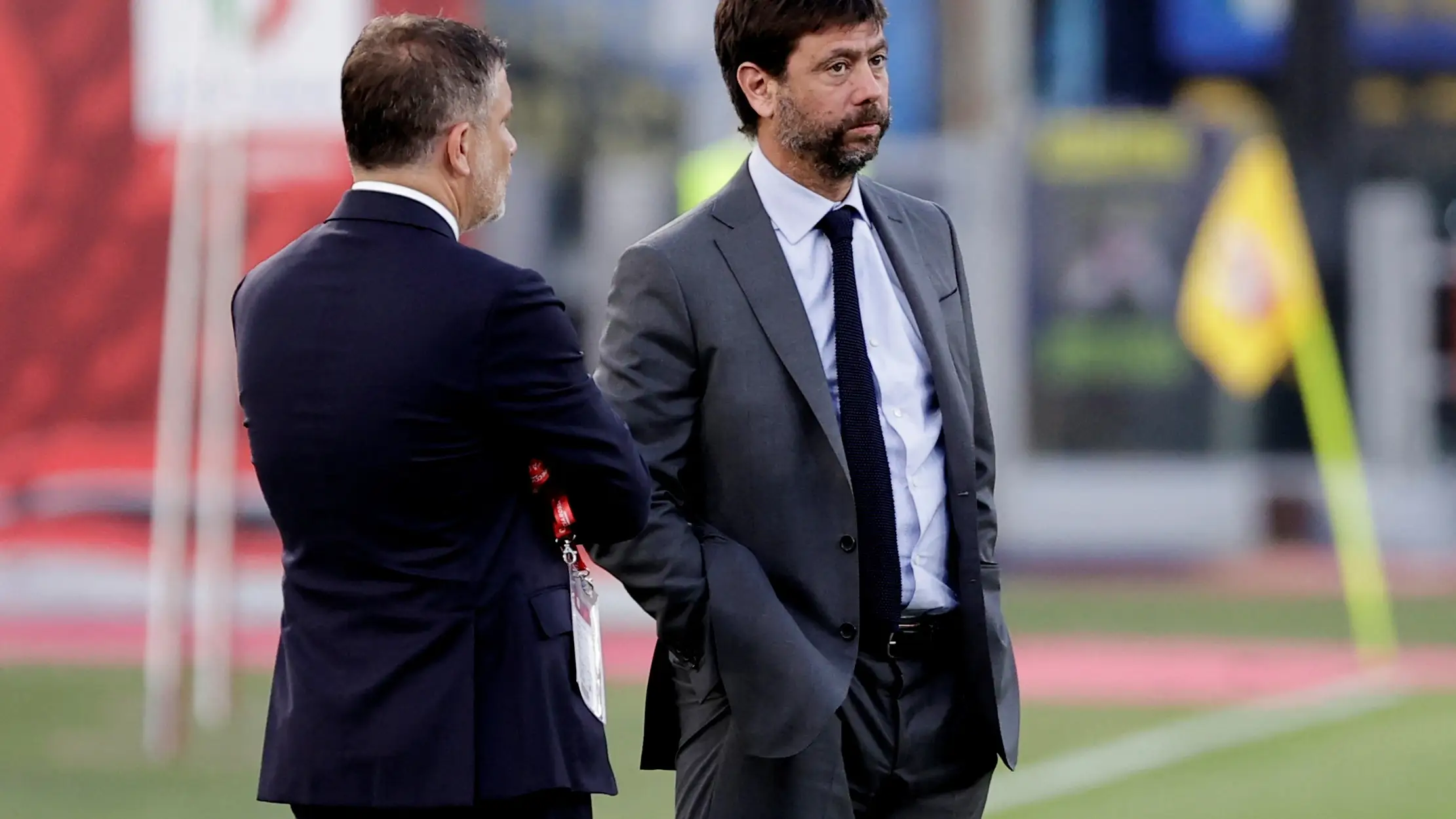 El presidente de la Juventus, Andrea Agnelli El presidente de la Juventus, Andrea Agnelli