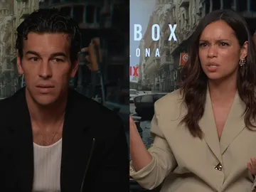 Mario Casas y Georgina Campbell Mario Casas y Georgina Campbell