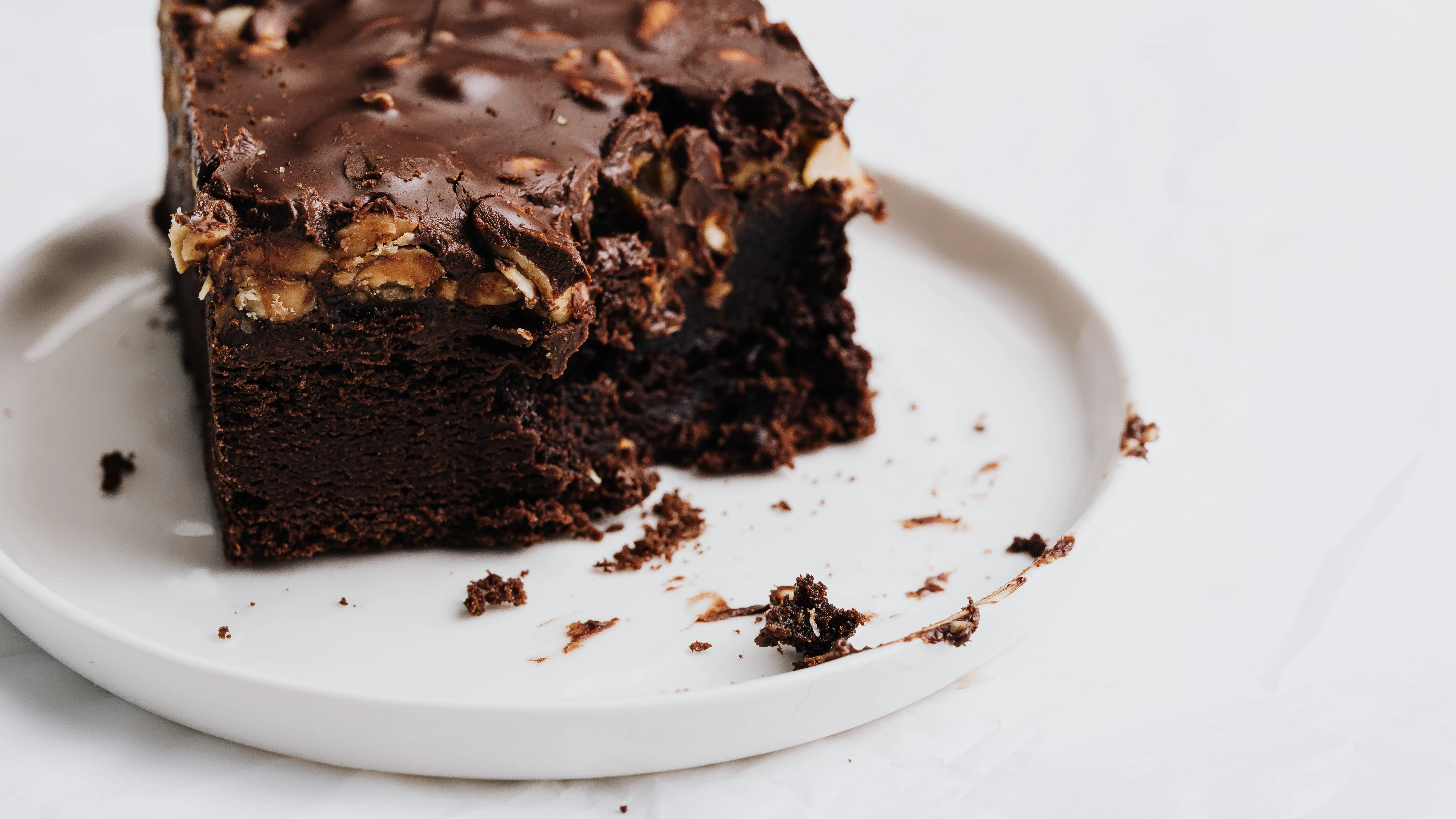 Brownie sin huevos ni harinas