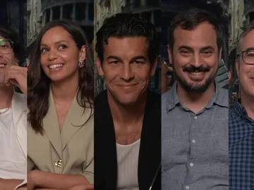 Diego Calva, Georgina Campbell, Mario Casas y Àlex y David Pastor Diego Calva, Georgina Campbell, Mario Casas y Àlex y David Pastor