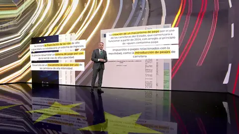 Vicente Vallés y los documentos sobre los peajes Vicente Vallés y los documentos sobre los peajes
