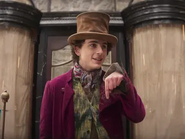 Timothée Chalamet en 'Wonka' Timothée Chalamet en 'Wonka'