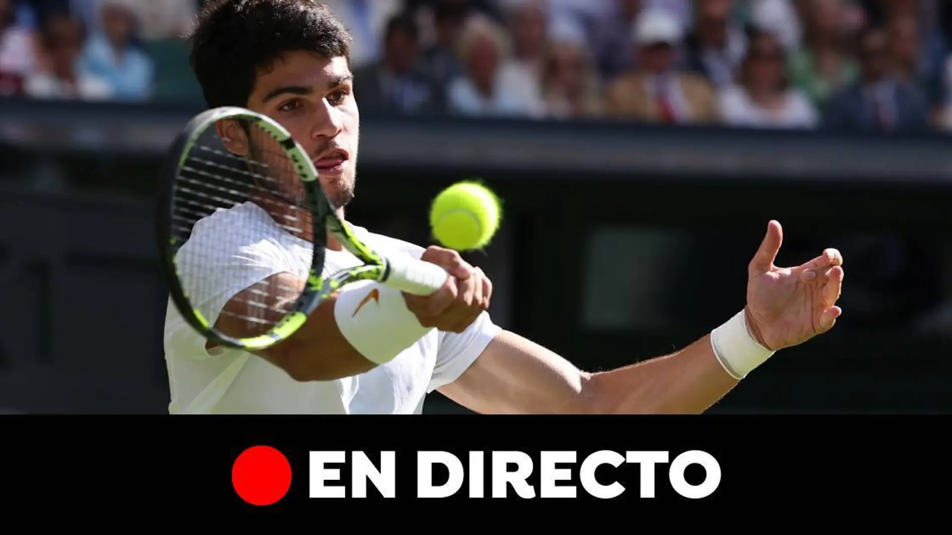 Carlos Alcaraz - Daniil Medvedev: partido de hoy de Wimbledon, en directo