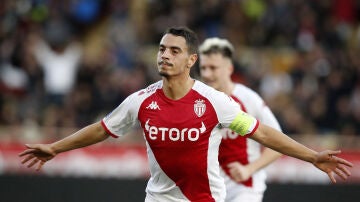 Wissam Ben Yedder, en un partido con el Mónaco