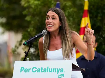 La candidata al Congreso por JuntsXCAT, Miriam Nogueras La candidata al Congreso por JuntsXCAT, Miriam Nogueras