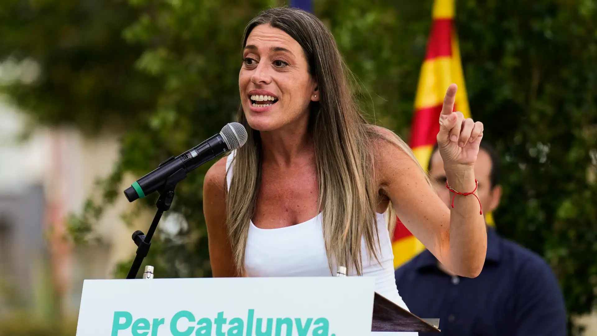 La candidata al Congreso por JuntsXCAT, Miriam Nogueras