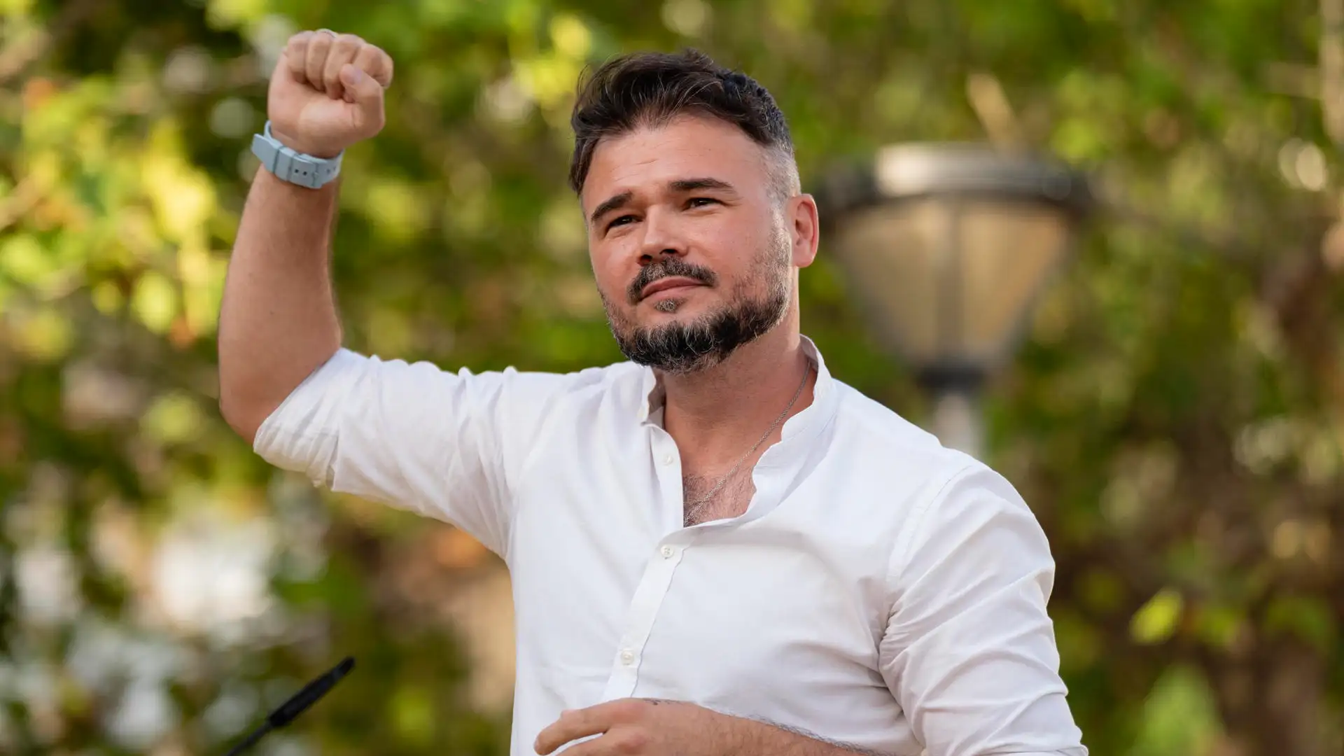 Gabriel Rufián, cabeza de lista de ERC al Congreso Gabriel Rufián, cabeza de lista de ERC al Congreso