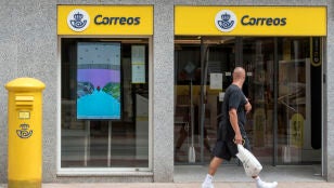Una oficina de correos
