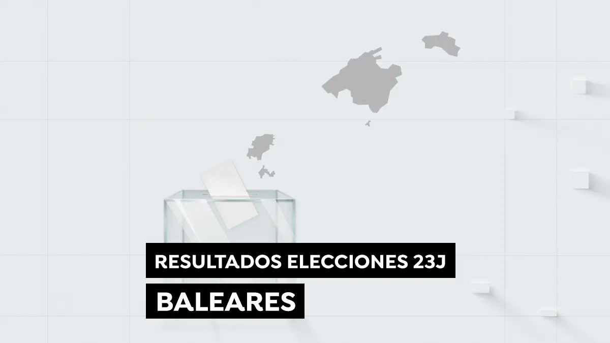 Resultado elecciones generales en Baleares Resultado elecciones generales en Baleares
