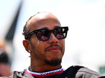 Lewis Hamilton en el GP de Gran Bretaña