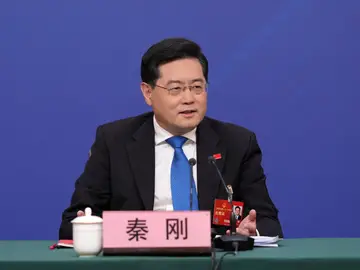 El ministro de Exteriores de China, Qin Gang El ministro de Exteriores de China, Qin Gang
