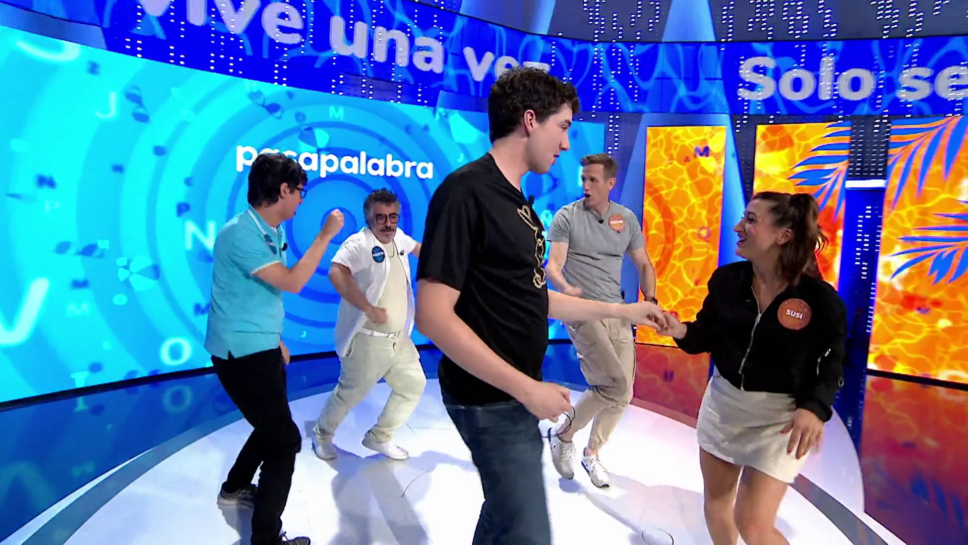Susi Caramelo hace historia en &lsquo;Pasapalabra&rsquo; y pone a todos a bailar
