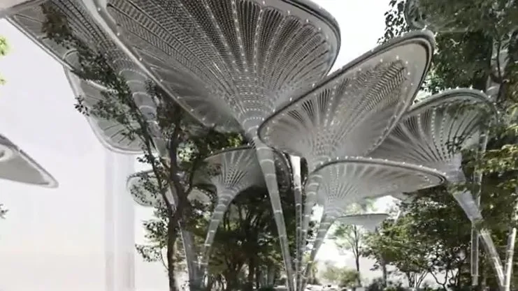 Palmeras metálicas Palmeras metálicas