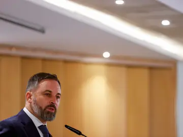 El presidente de Vox, Santiago Abascal El presidente de Vox, Santiago Abascal
