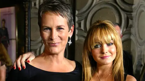 Jamie Lee Curtis y Lindsay Lohan Jamie Lee Curtis y Lindsay Lohan