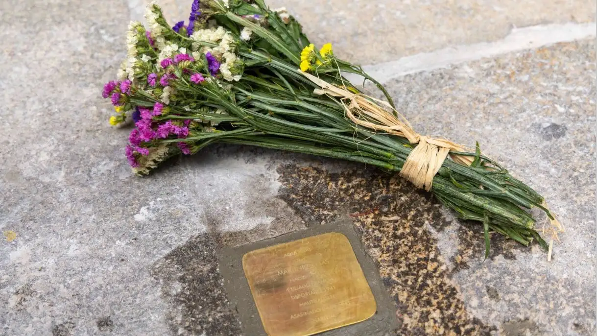 Homenaje a Julio Martínez Arias, muerto en un campo de concentración nazi Homenaje a Julio Martínez Arias, muerto en un campo de concentración nazi
