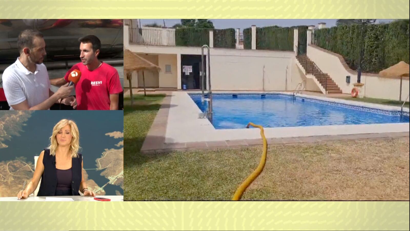 Agua a precio de oro para mantener piscinas en Málaga