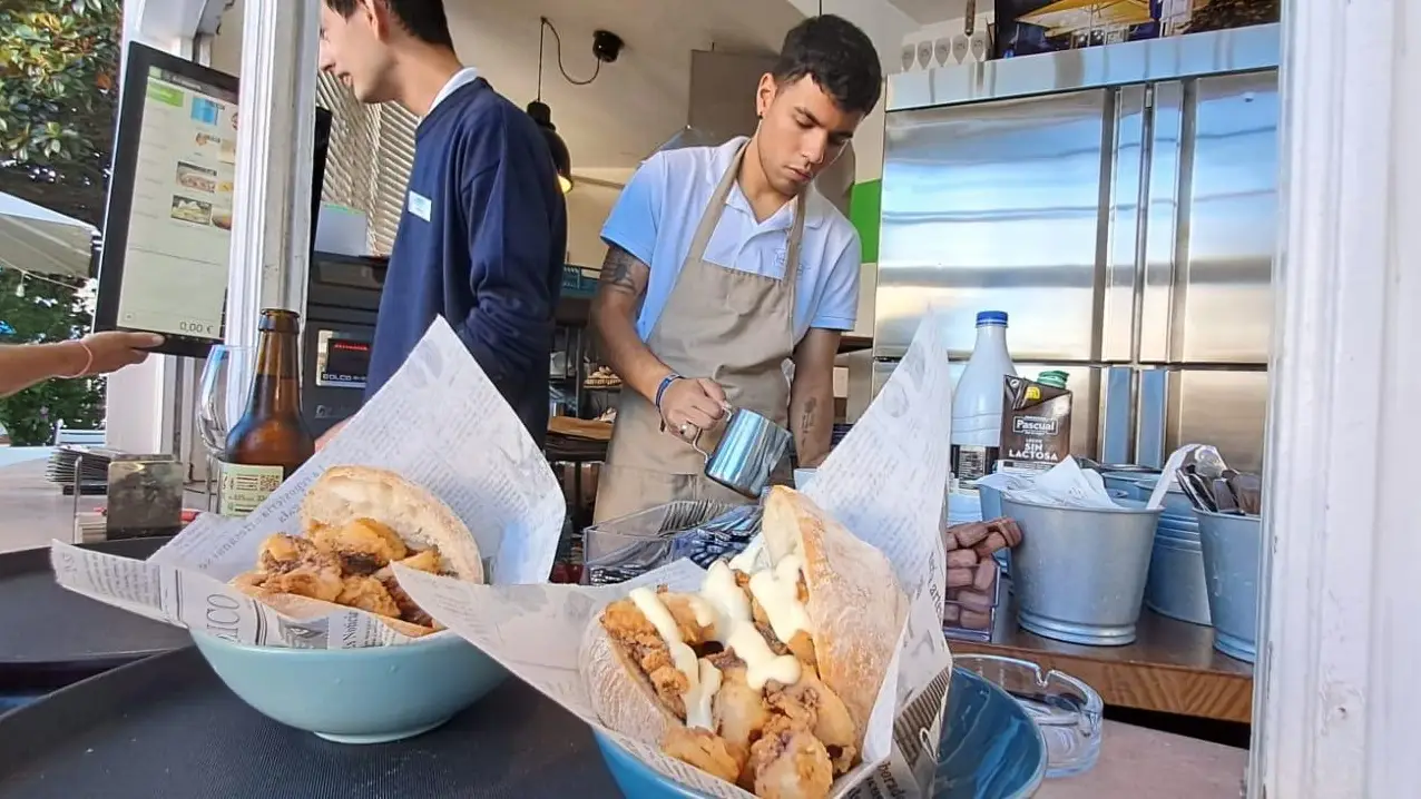 El bocadillo de calamares 