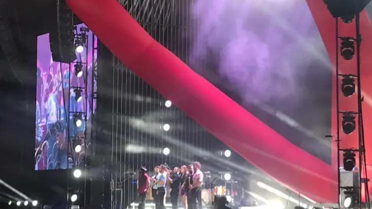 Manuel Carraco en su concierto en Murcia
