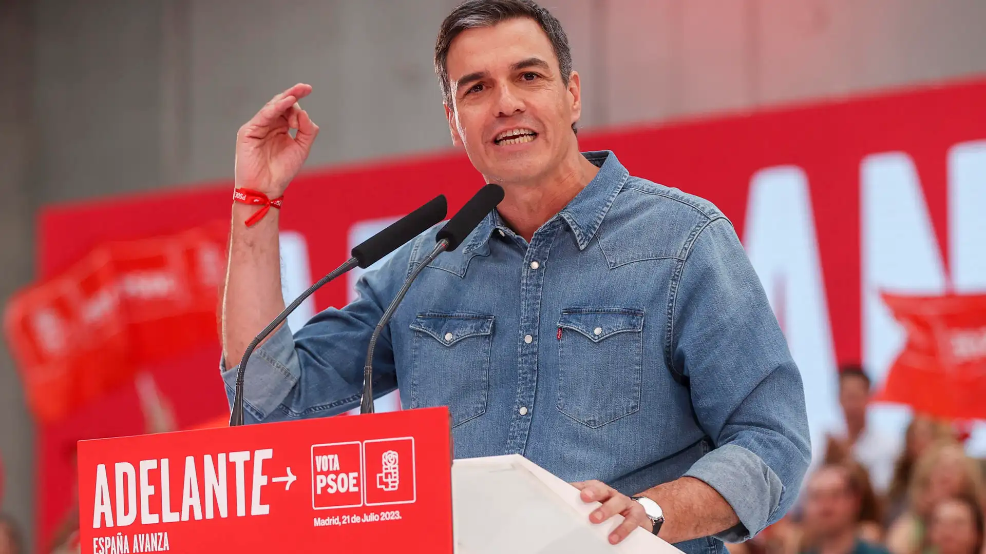 El presidente del Gobierno y secretario general del PSOE, Pedro Sánchez El presidente del Gobierno y secretario general del PSOE, Pedro Sánchez