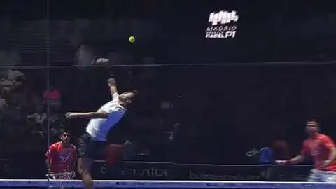 El punto de Agustín Tapia en el Madrid Premier Padel El punto de Agustín Tapia en el Madrid Premier Padel