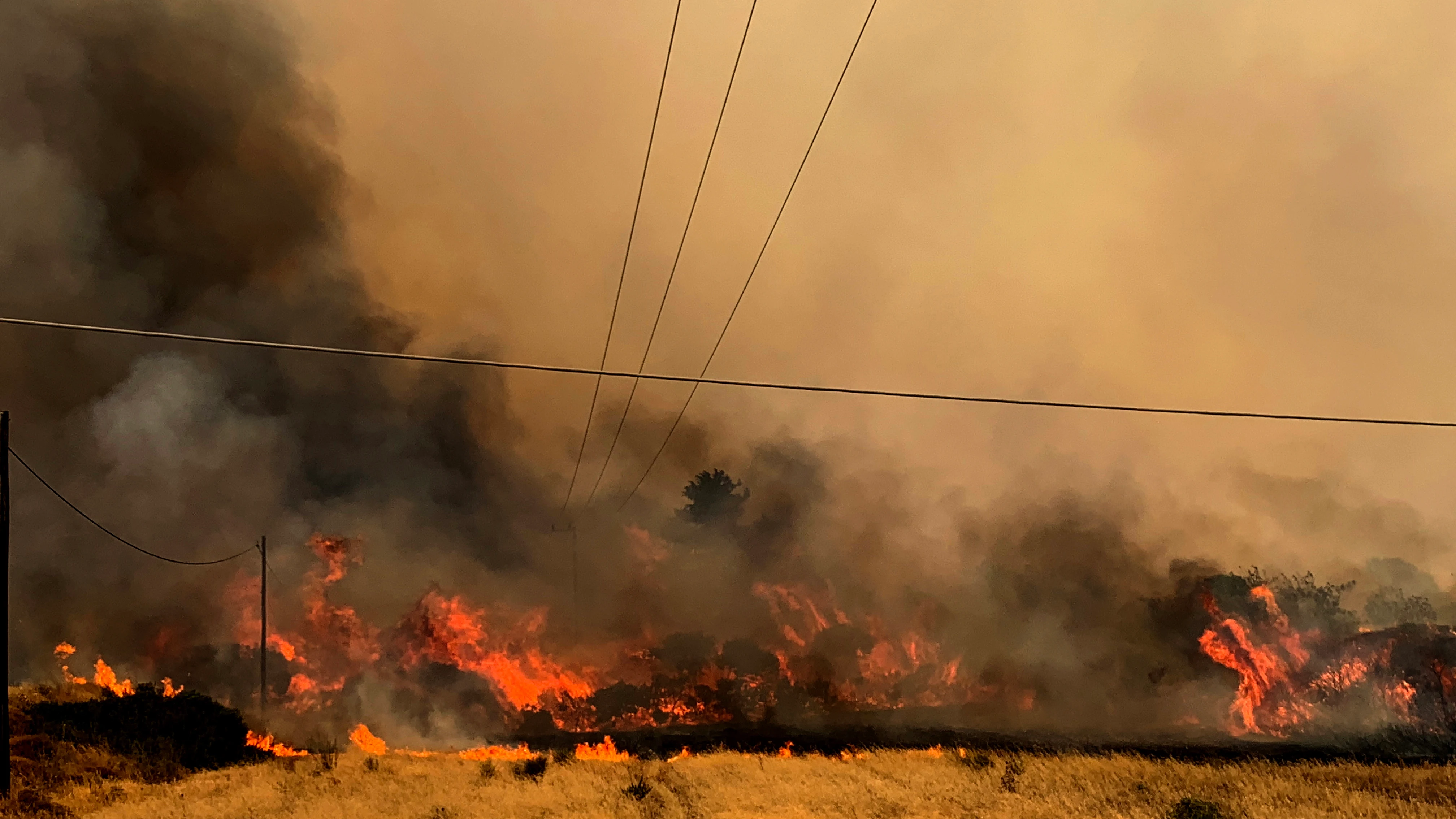 Incendios en Grecia Incendios en Grecia