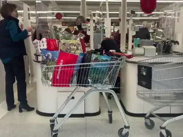 Imagen de un supermercado Imagen de un supermercado