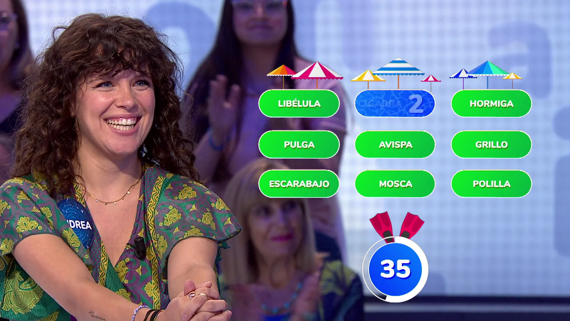 Andrea Ros vuelve a impresionar resolviendo el &lsquo;&iquest;D&oacute;nde est&aacute;n?&rsquo;: &ldquo;&iexcl;Madre m&iacute;a!&rdquo;