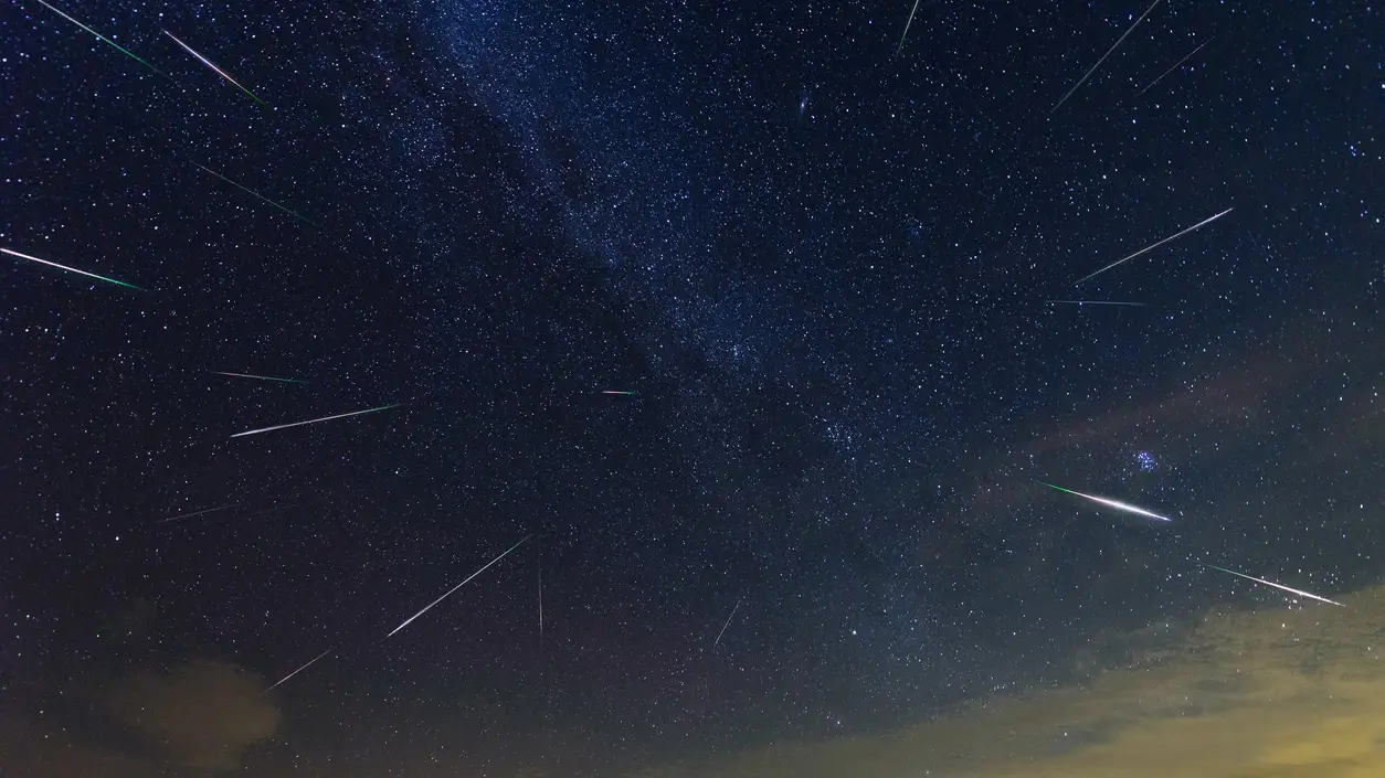 Lluvia de perseidas o L&aacute;grimas de San Lorenzo