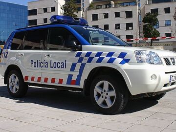 Vehículo de la Policía Municipal de Burgos
