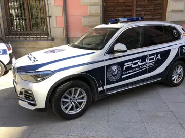 Coche de la Policía Municipal de Madrid Coche de la Policía Municipal de Madrid