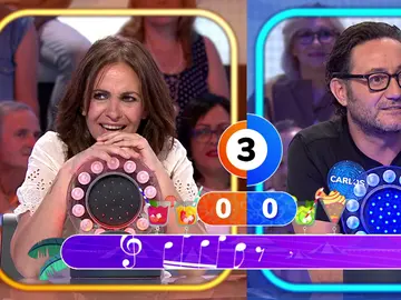 Melanie Olivares, indignada con Carlos Santos en ‘La Pista’ Melanie Olivares, indignada con Carlos Santos en ‘La Pista’